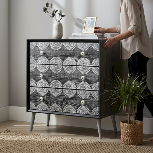 COMMODE 3 TIROIRS BINGO 65X35X71CM
